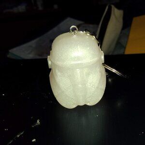 Handmade White Star Wars Stormtrooper Keychain